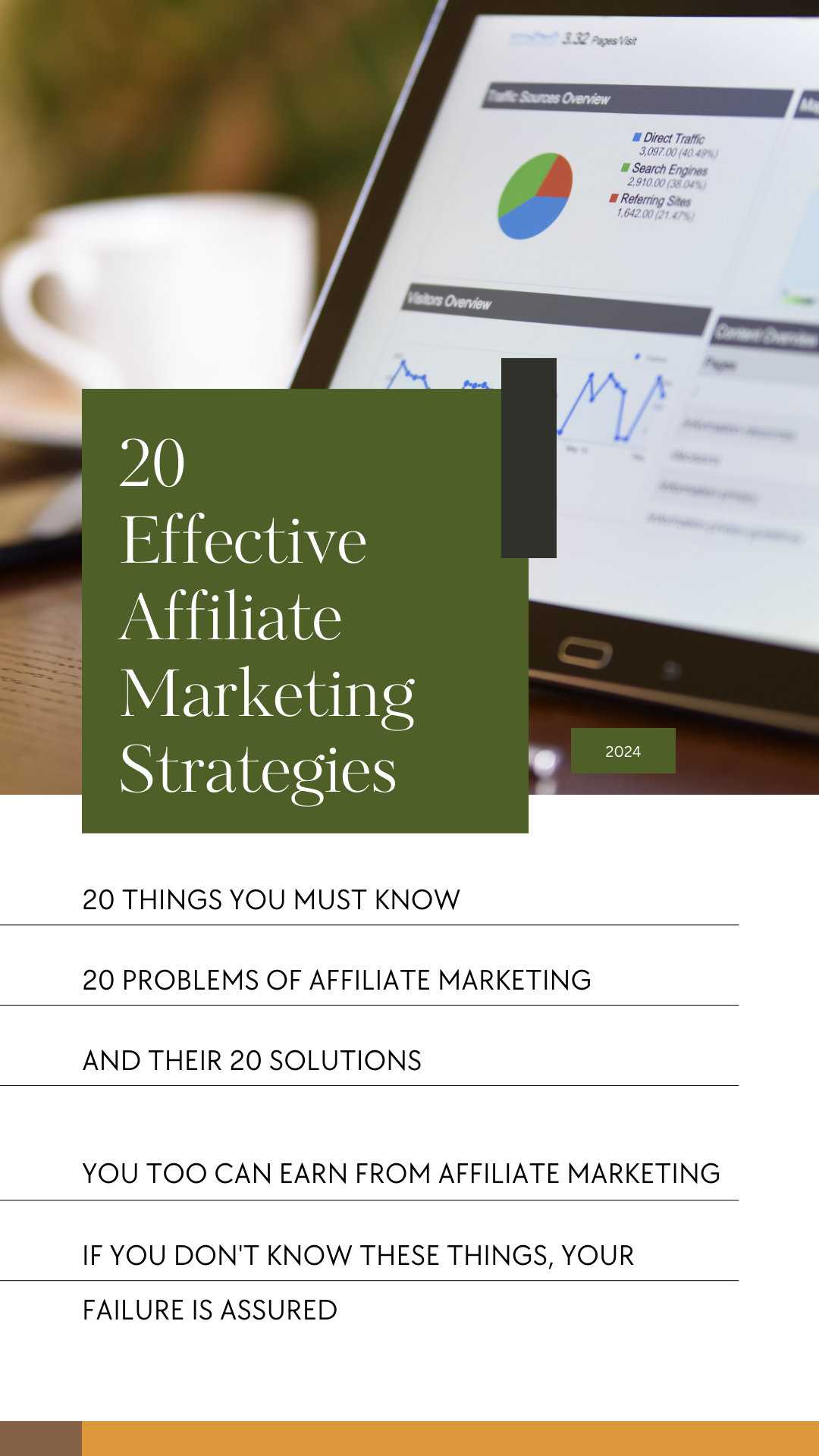 Top 20 ways to become a millionaire as an affiliate marketer 